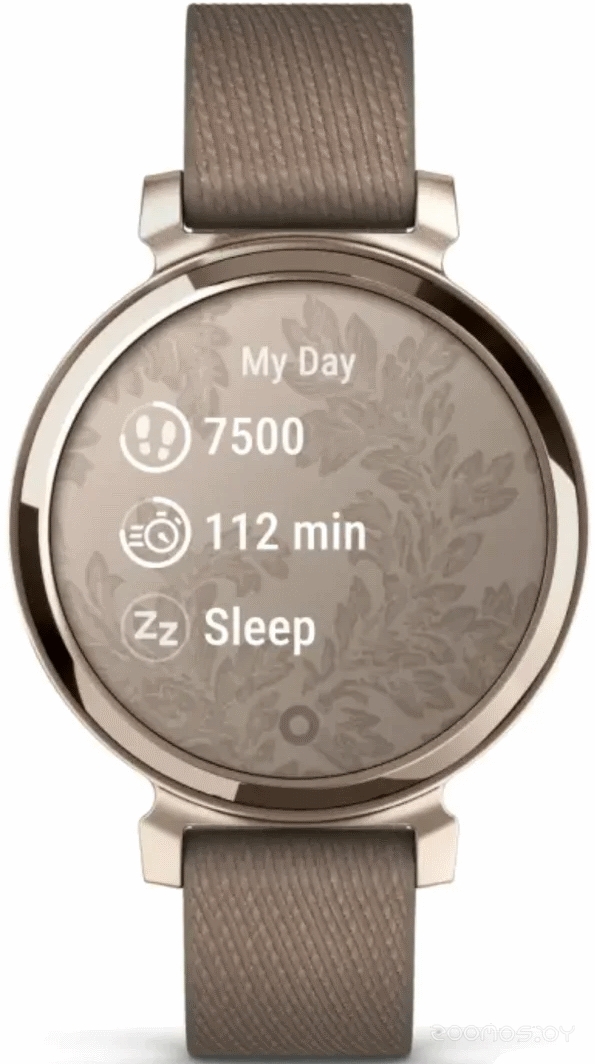 Умные часы Garmin Lily 2 Classic (кремовое золото/кофе)