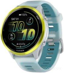 Умные часы Garmin Forerunner 570 47 мм (серебристый/желтый)