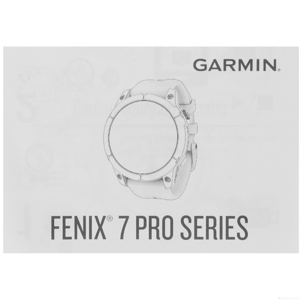 Умные часы Garmin Fenix 7S Pro Sapphire Solar (карбоново-серый титан/черный)