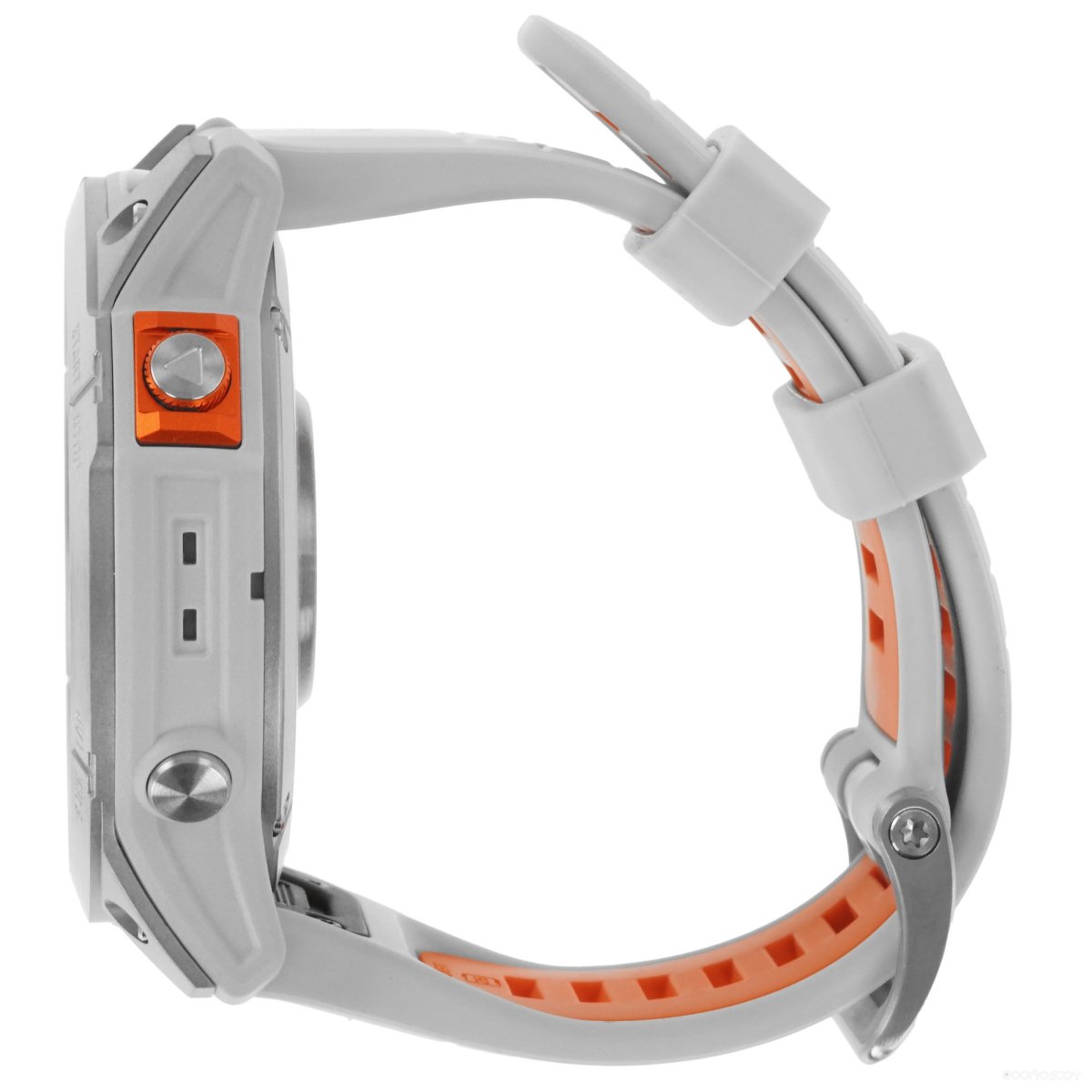 Умные часы Garmin Fenix 7X Pro Sapphire Solar (титан/оранжевый)