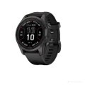 Умные часы Garmin Fenix 7S Pro Sapphire Solar (карбоново-серый титан/черный)