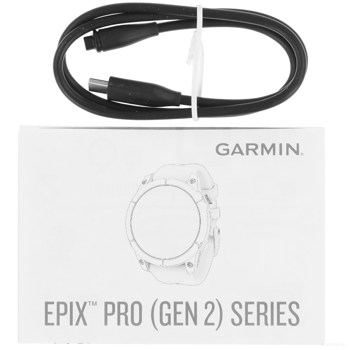 Умные часы Garmin Epix Pro Gen 2 Sapphire 47 мм (титан/белый камень)