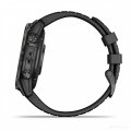 Умные часы Garmin Fenix 7 Sapphire Solar (серый карбон/серый карбон титан)