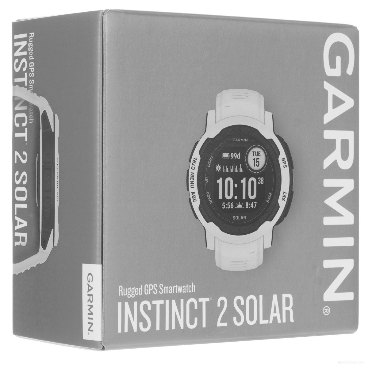Умные часы Garmin Instinct 2 Solar (серый)