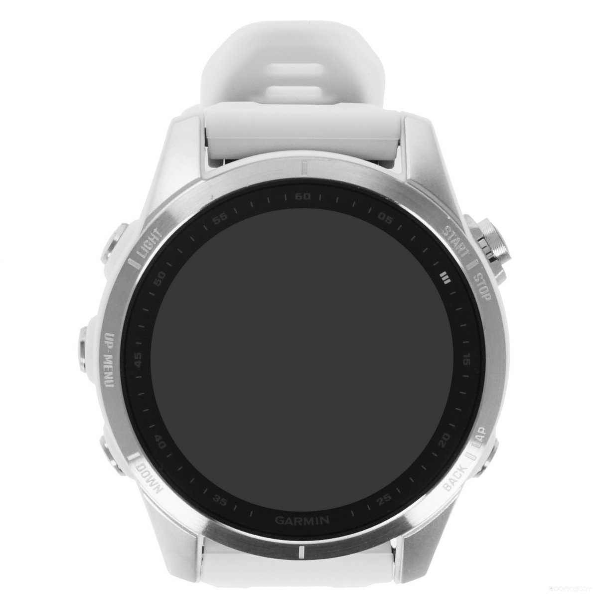 Умные часы Garmin Fenix 7S (серебристый/белый)