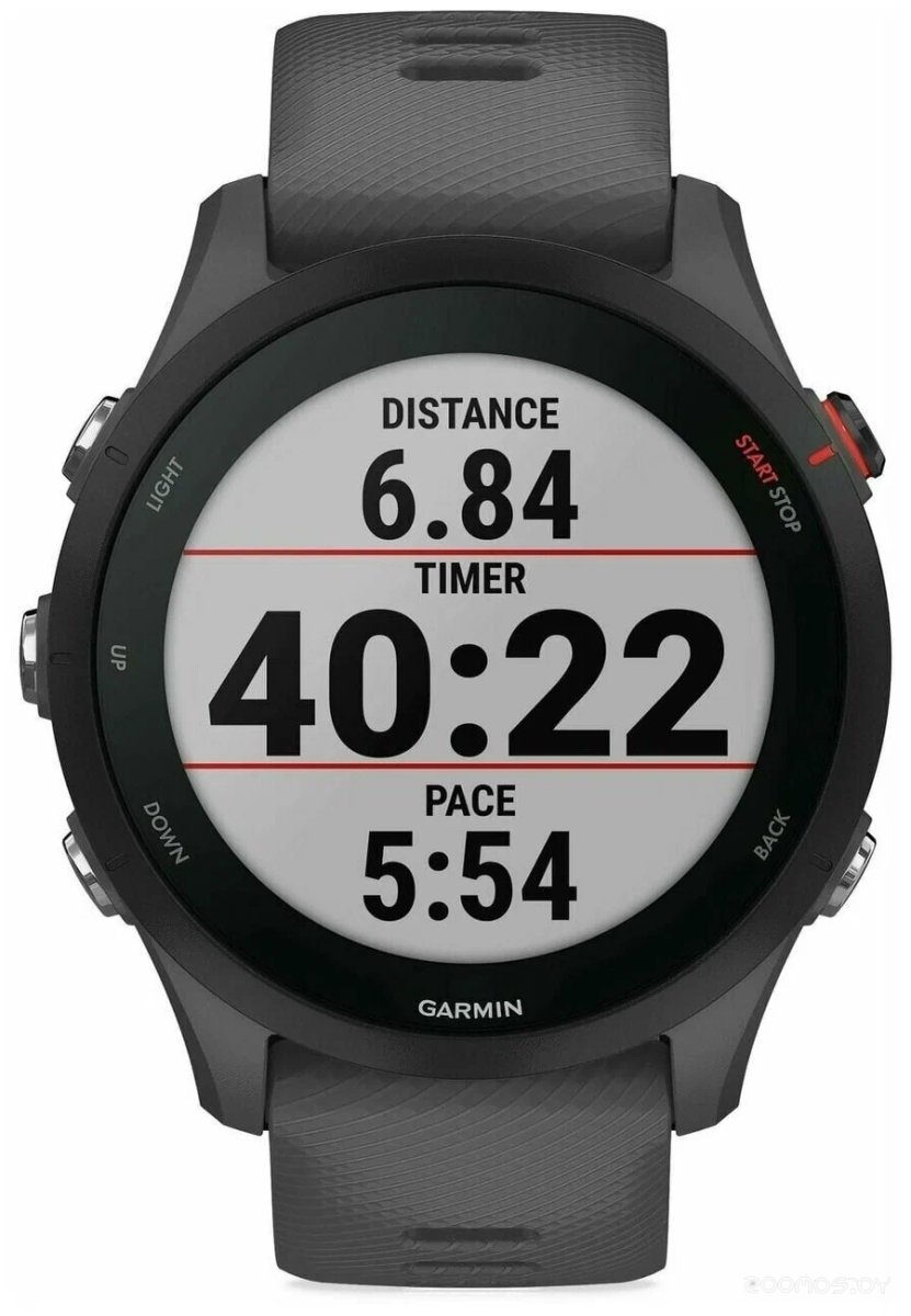 Умные часы Garmin Fenix 7S Sapphire Solar 42 мм (темно-бронзовый титан/сланцевый)