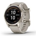 Умные часы Garmin Fenix 7S Pro Sapphire Solar (мягкое золото/песок)