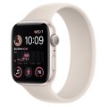 Apple Watch SE 2 44 мм (алюминиевый корпус, звездный свет/звездный свет, силиконовый ремешок)