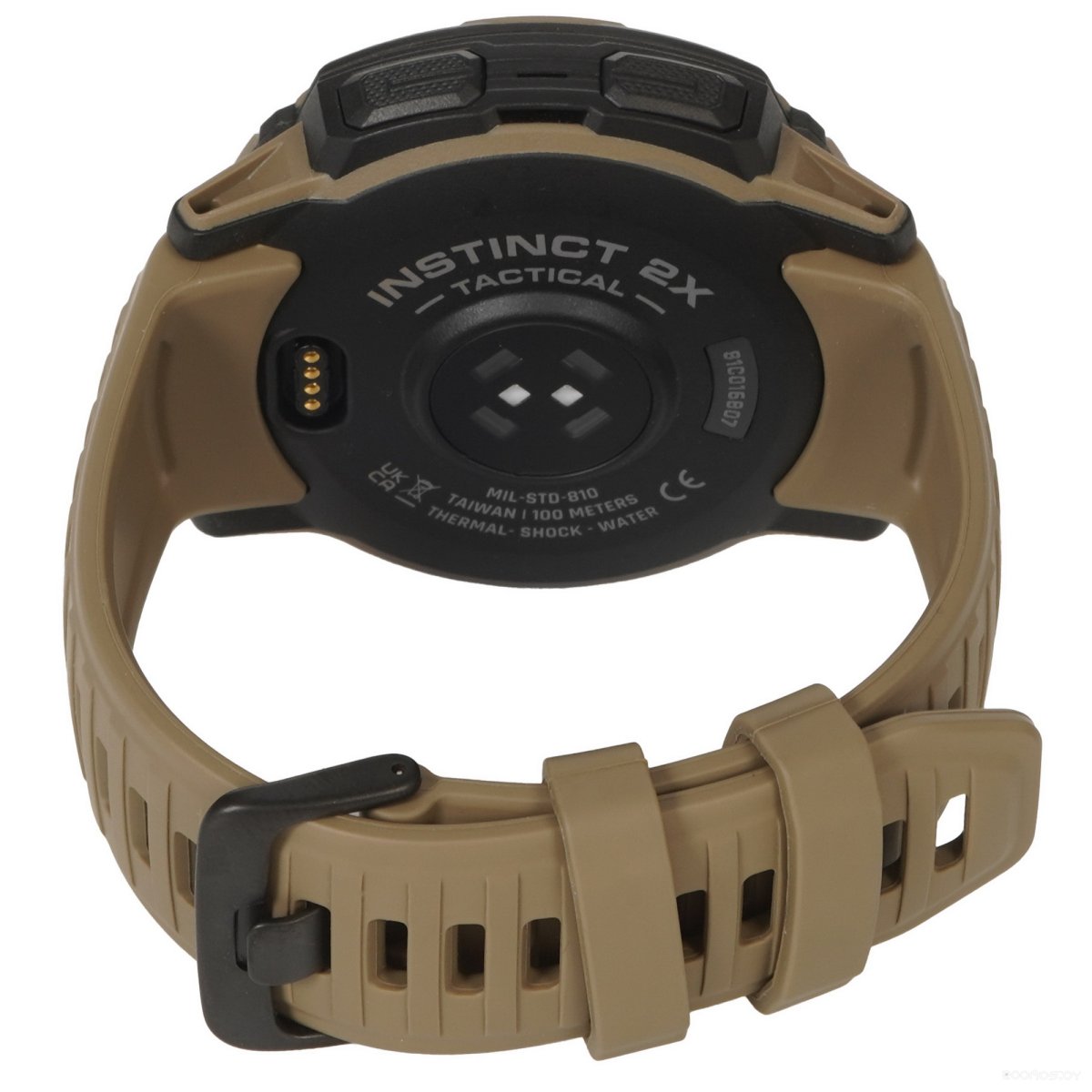 Умные часы Garmin Instinct 2x Solar Tactical Edition (светло-коричневый)