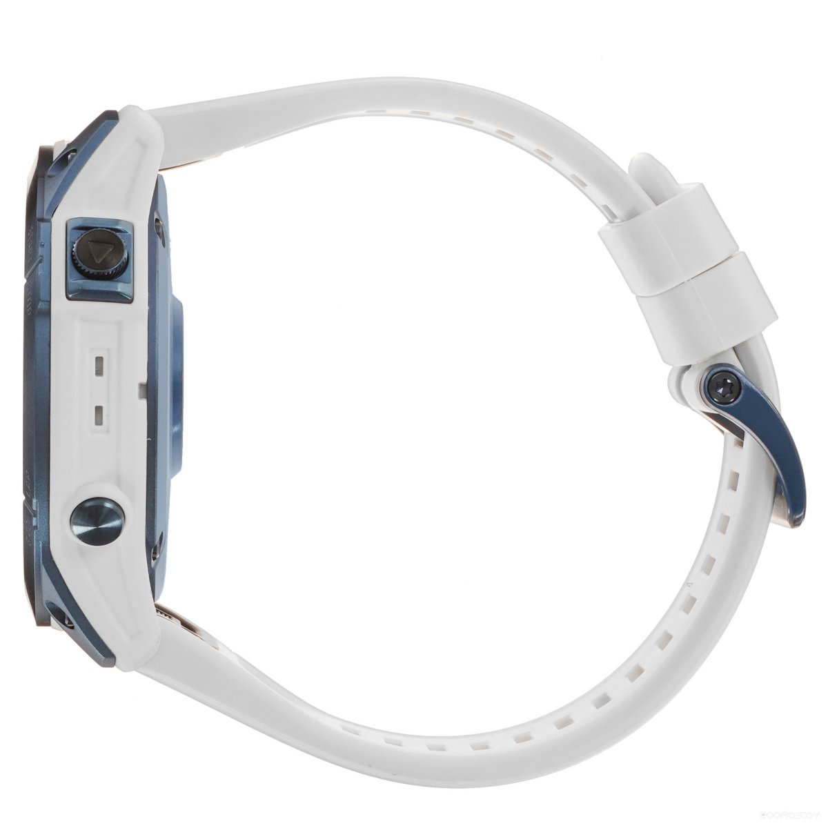 Умные часы Garmin Fenix 7X Sapphire Solar 51 мм (голубой минерал/белый камень)