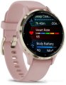 Умные часы Garmin Venu 3S (розовый, с силиконовым ремешком)