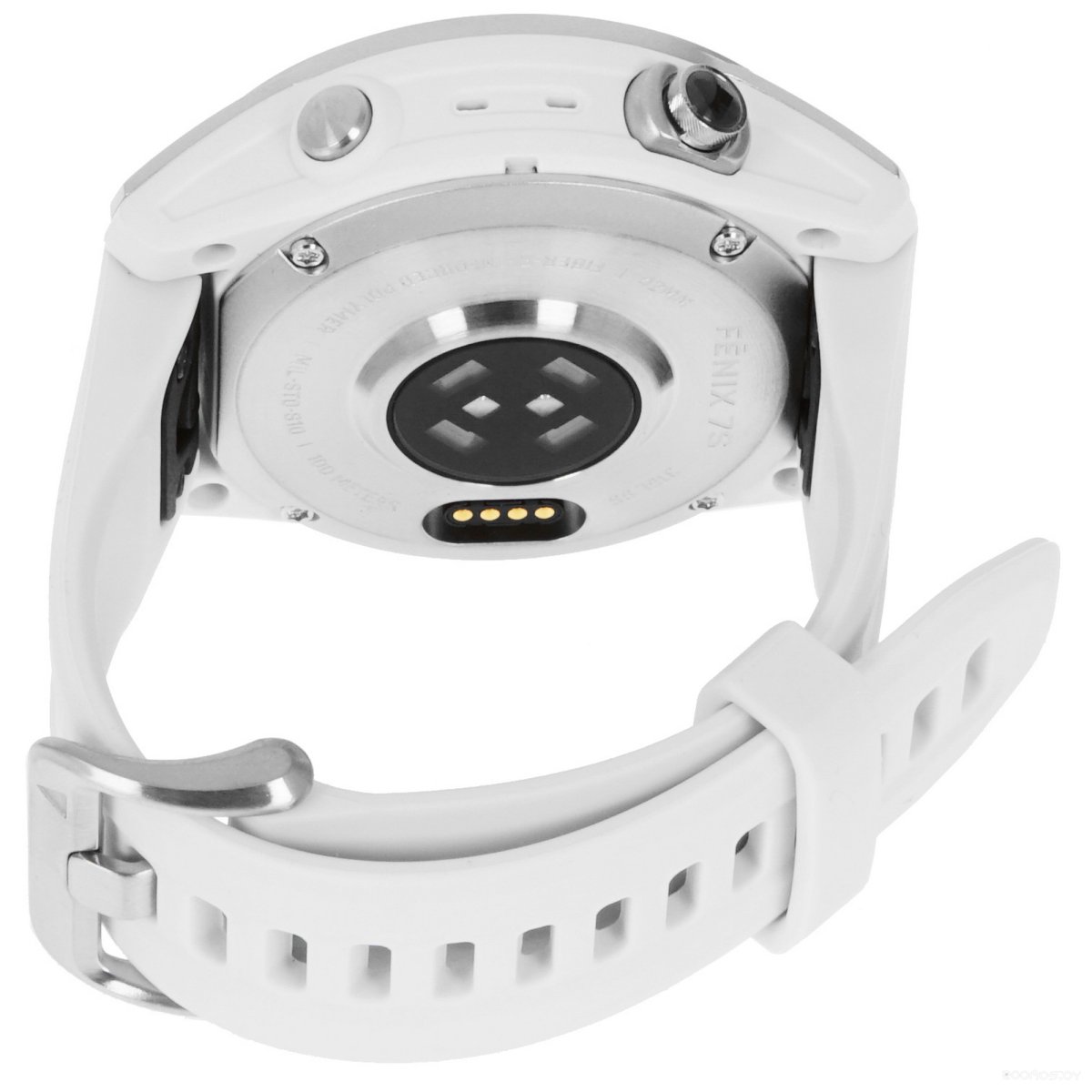 Умные часы Garmin Fenix 7S (серебристый/белый)