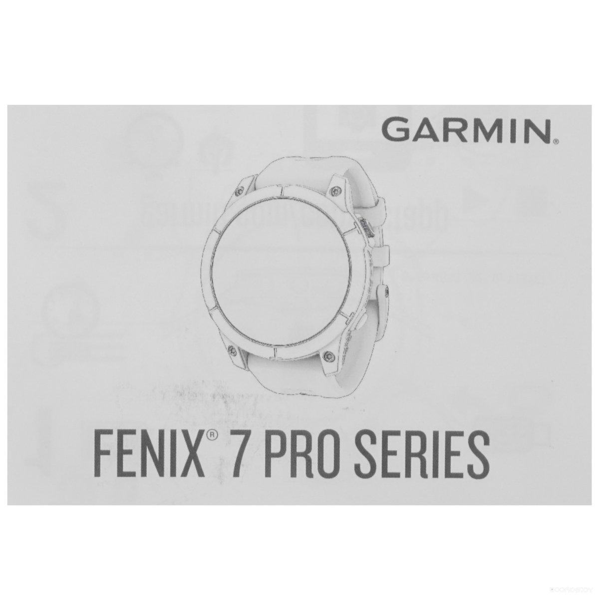 Умные часы Garmin Fenix 7X Pro Sapphire Solar (титан/оранжевый)