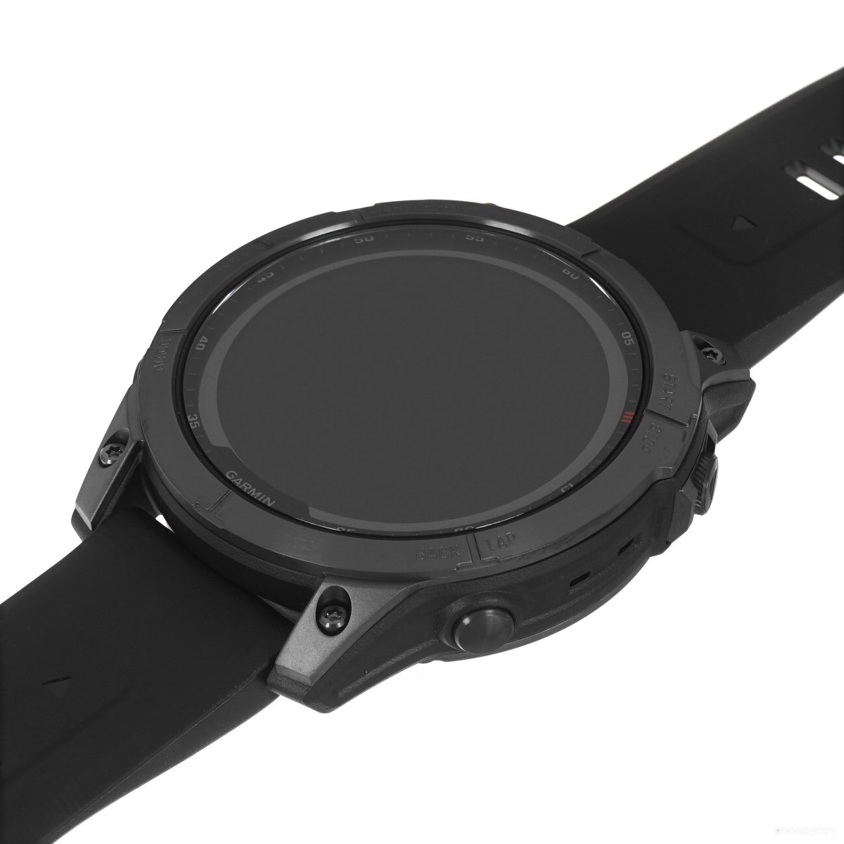 Умные часы Garmin Fenix 7 Sapphire Solar 47 мм (черный титан/черный)