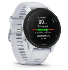 Умные часы Garmin Forerunner 255 Music (белый камень)