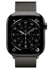 Умные часы Watch Series 11 LTE 46 мм (титановый корпус, сланец/сланец, миланская петля)