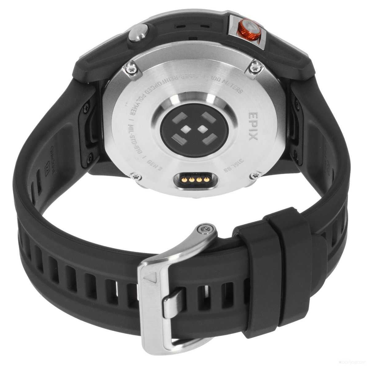 Умные часы Garmin Epix Gen 2 (cланцевая сталь/черный)