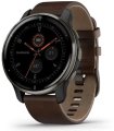 Умные часы Garmin Venu 2 Plus (черный/коричневый)