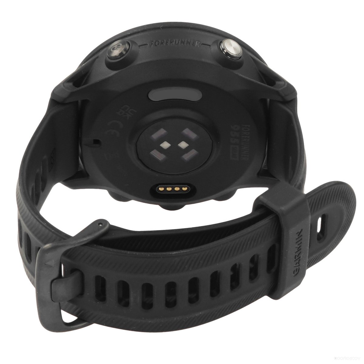 Умные часы Garmin Forerunner 955 Solar (черный, с внешним пульсометром HRM-Pro Plus)