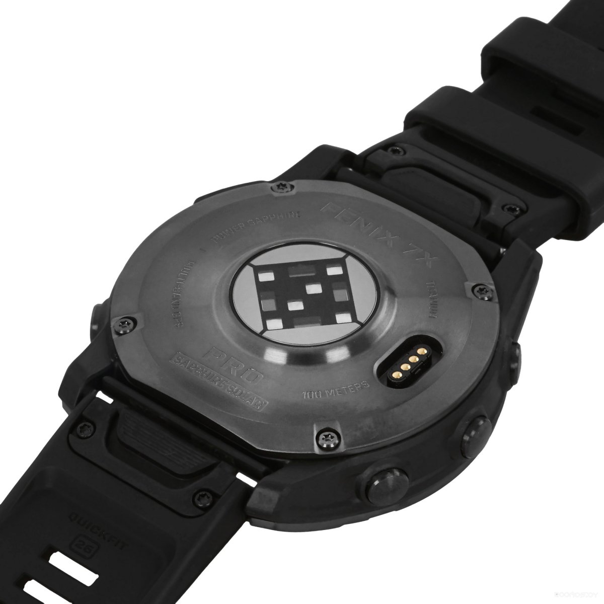 Умные часы Garmin Fenix 7X Pro Sapphire Solar (карбоново-серый титан/черный, с титановым и силиконовым ремешками)