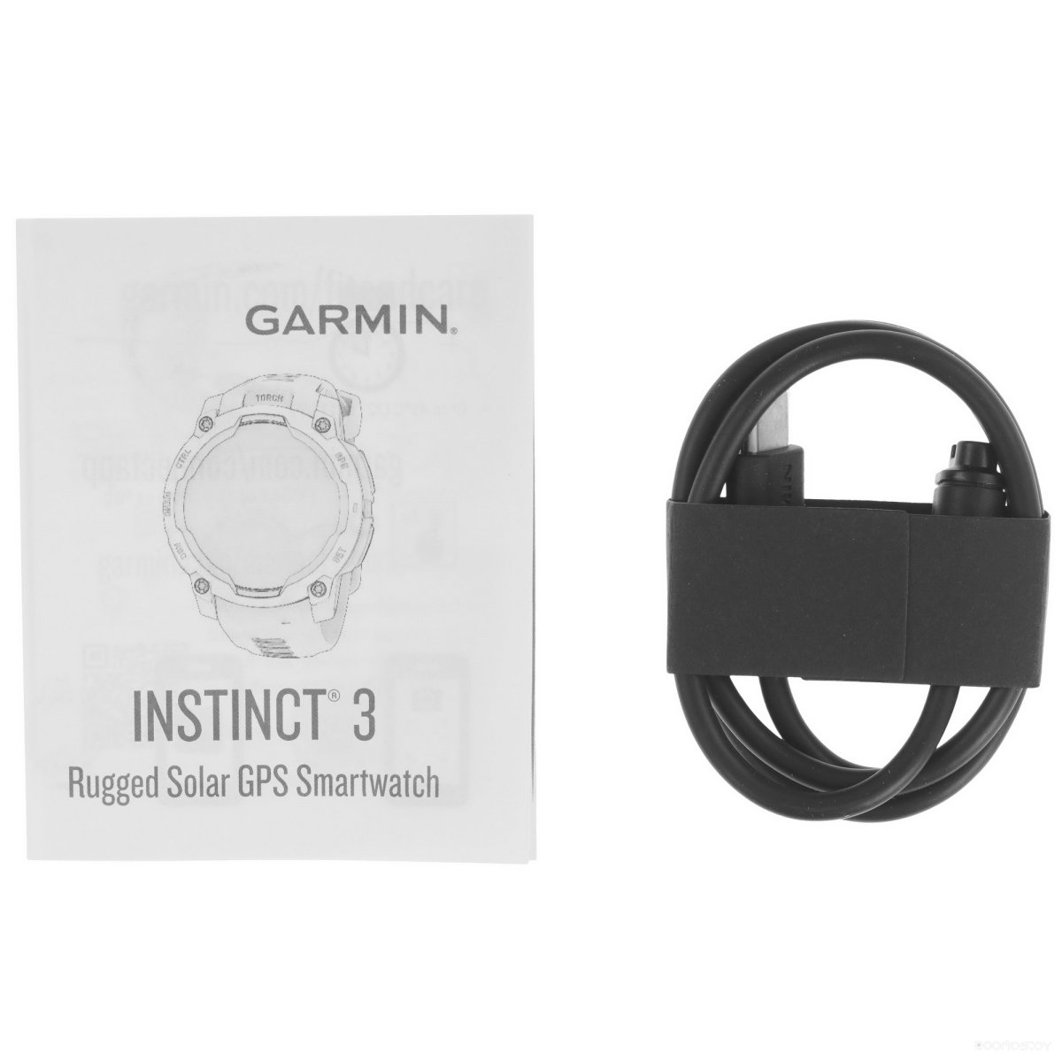 Умные часы Garmin Instinct 3 Solar 45 мм (серый)