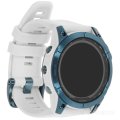 Умные часы Garmin Fenix 7 Sapphire Solar 47 мм (голубой минерал/белый камень)