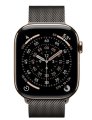Умные часы Watch Series 11 LTE 46 мм (титановый корпус, золотистый/сланец, миланская петля)