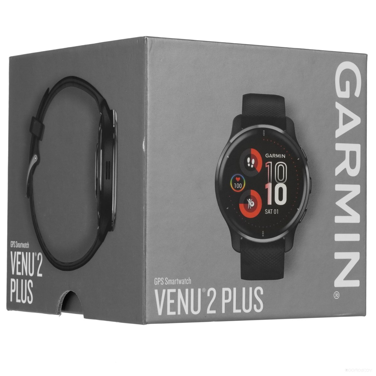 Умные часы Garmin Venu 2 Plus (черный)