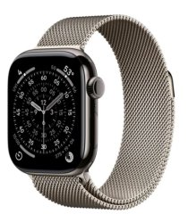 Умные часы Watch Series 11 LTE 42 мм (титановый корпус, сланец/природный, миланская петля)