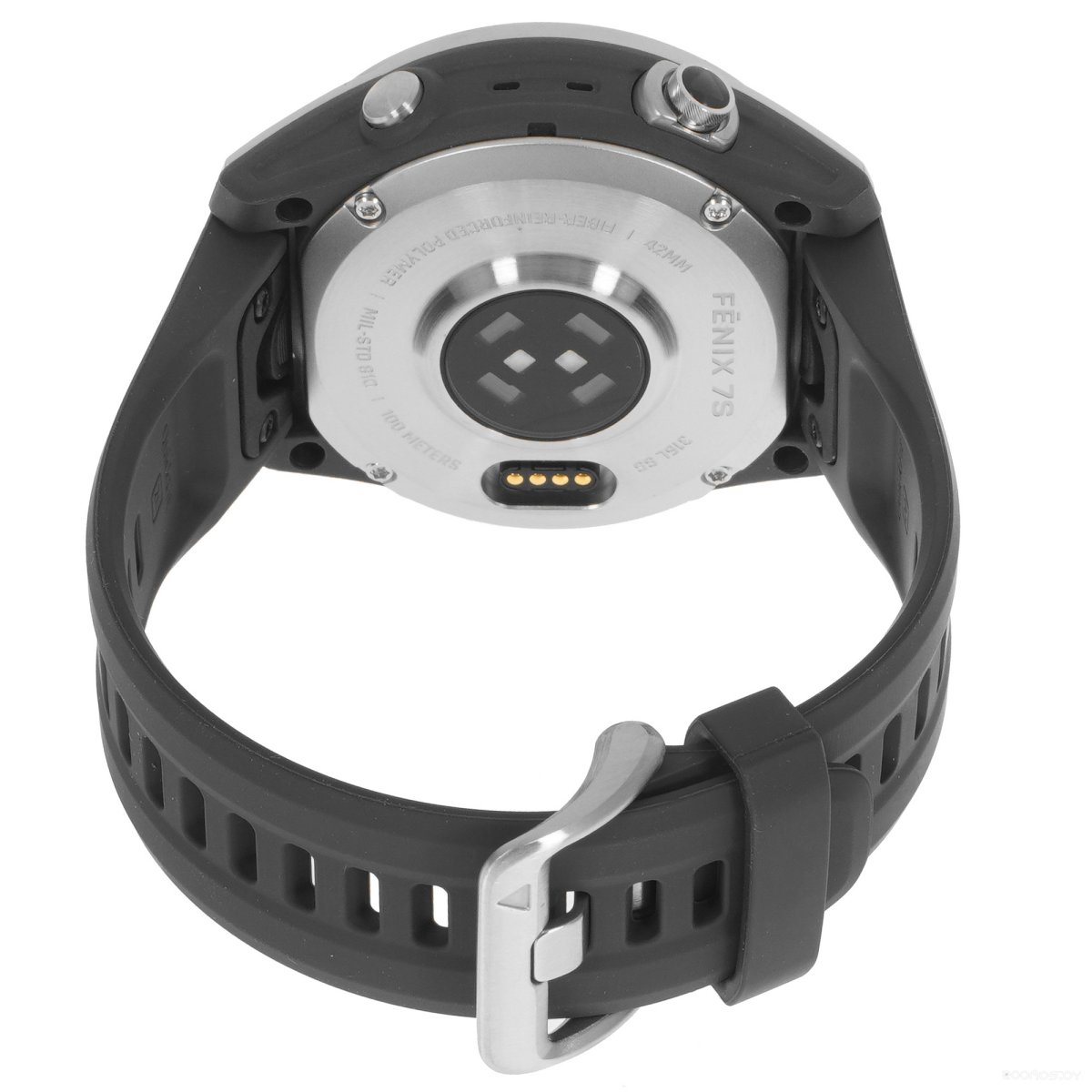 Умные часы Garmin Fenix 7S (серебристый/графитовый)