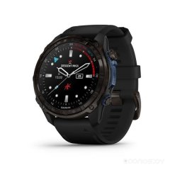 Умные часы Garmin Descent Mk3i 51 мм (карбоново-серый титан, с черным силиконовым ремешком)