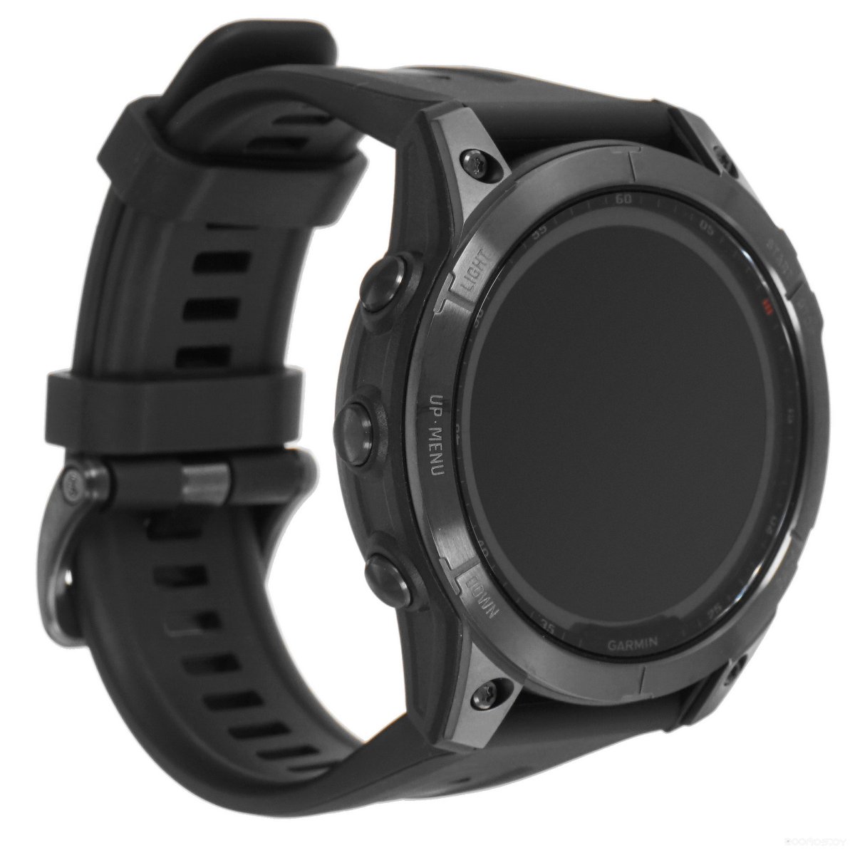 Умные часы Garmin Fenix 7 Sapphire Solar 47 мм (черный титан/черный)