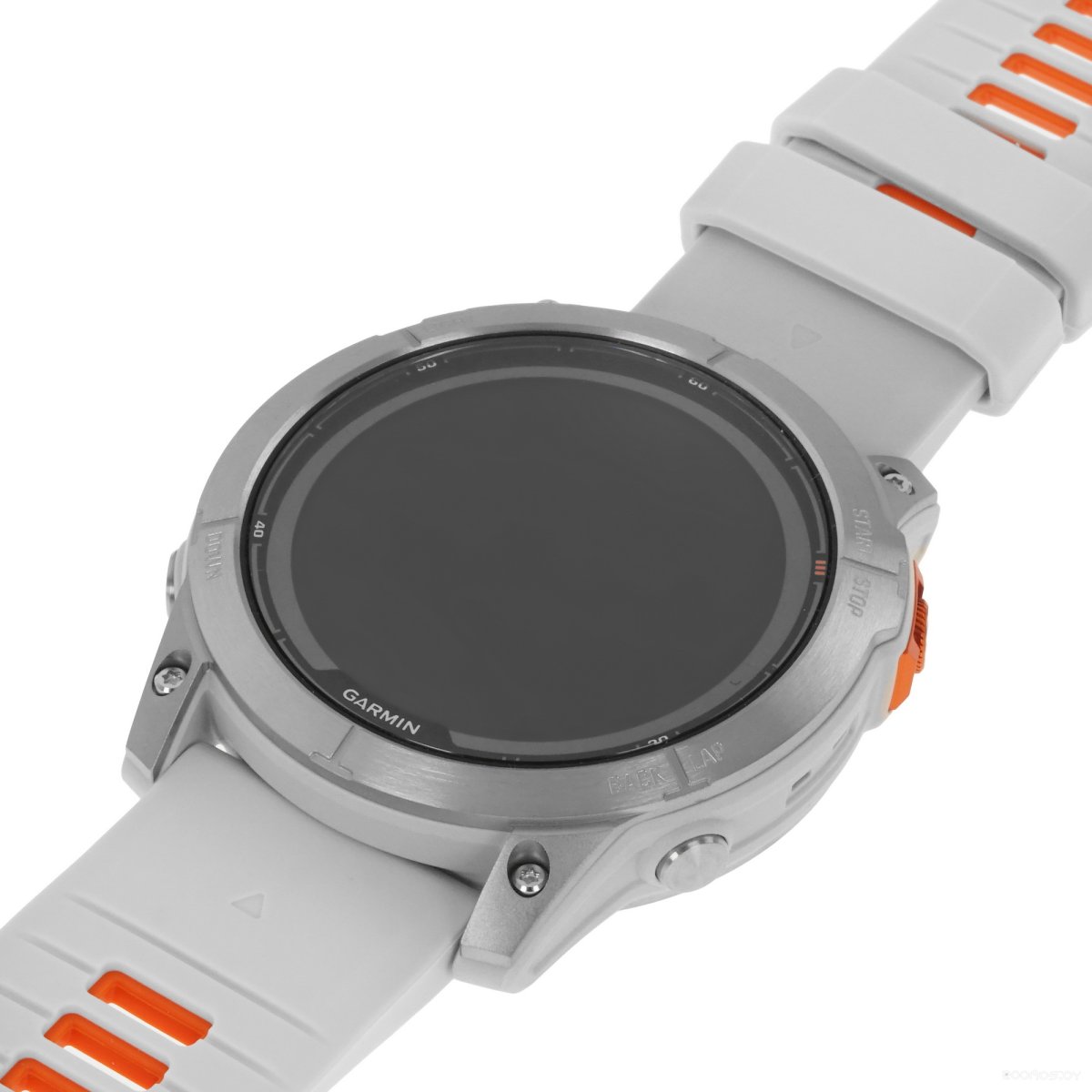 Умные часы Garmin Fenix 7X Pro Sapphire Solar (титан/оранжевый)