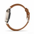 Умные часы Garmin Lily 2 Classic (кремовое золото/коричневый)