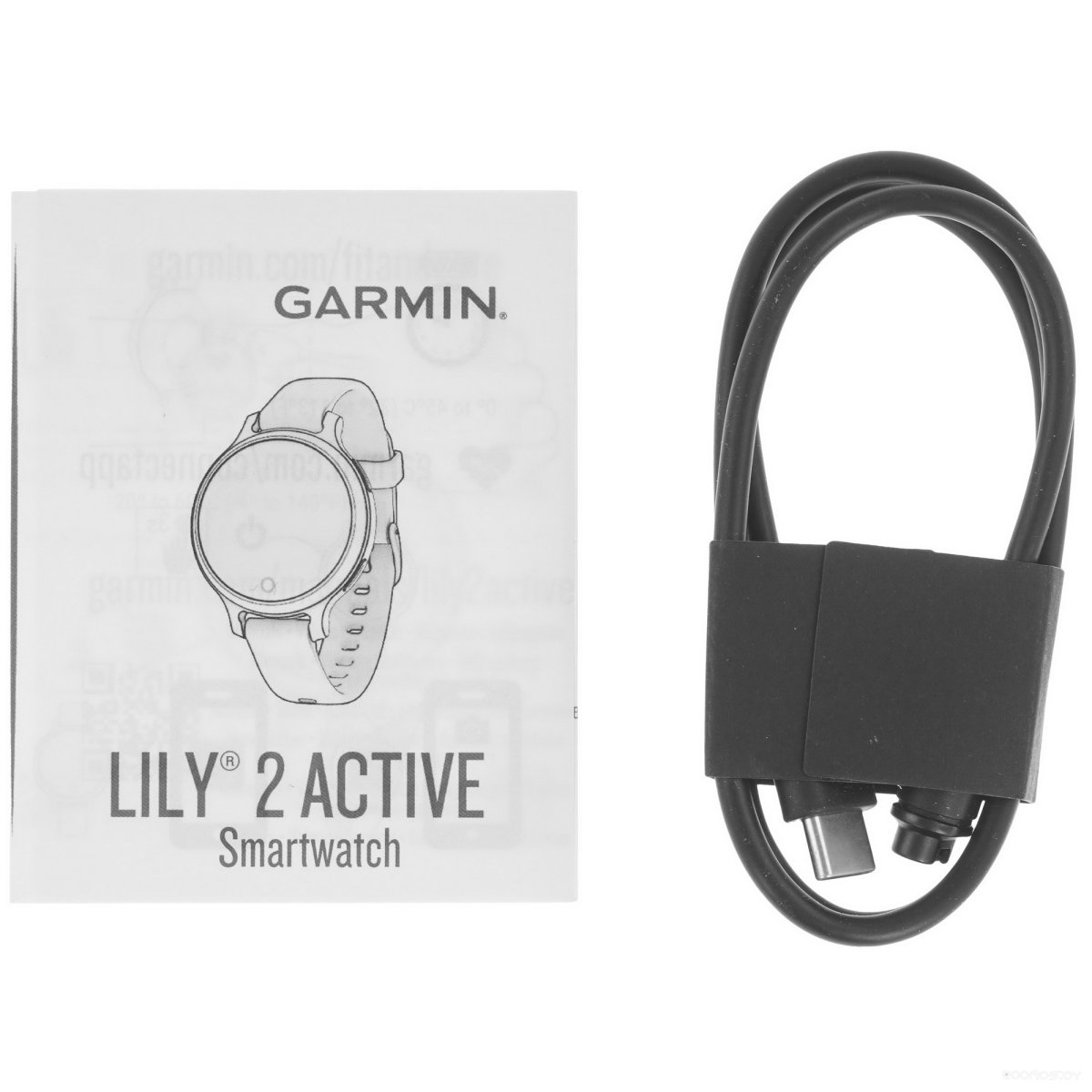 Умные часы Garmin Lily 2 Active (серебристый)