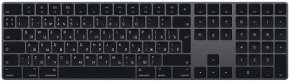 Apple Magic Keyboard с цифровой панелью (серый космос)