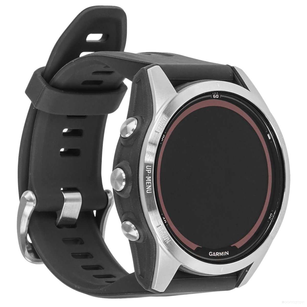 Умные часы Garmin Fenix 7S Pro Solar (серебро/графит)