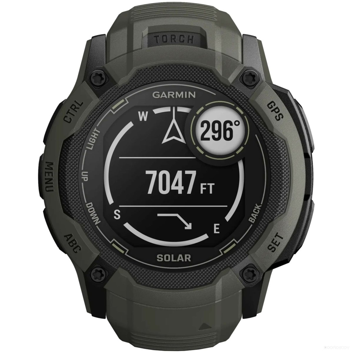 Умные часы Garmin Instinct 2x Solar (мох)