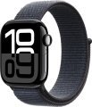 Apple Watch Series 10 42 мм (алюминиевый корпус, черный/темно-серый, нейлоновый ремешок)